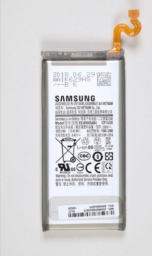 baterija za samsung galaxy note 9