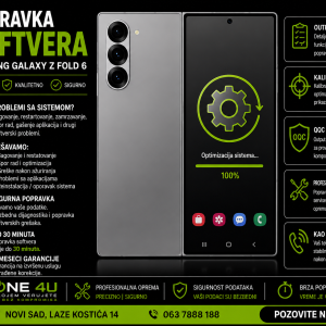 popravka softvera Samsung Galaxy Z Fold 6 Novi Sad Phone4U servis