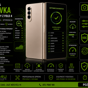 softverska popravka Samsung Galaxy Z Fold 4 Novi Sad Phone4U servis