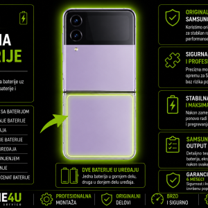 zamena baterije Samsung Galaxy Z Flip 4 Novi Sad Phone4U servis
