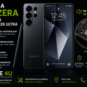 zamena buzzera Samsung Galaxy S26 Ultra Novi Sad Phone4U servis