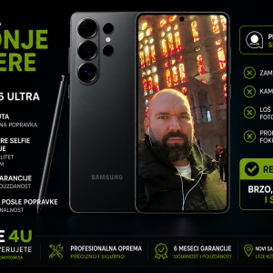 zamena prednje kamere Samsung Galaxy S26 Ultra Novi Sad Phone4U servis