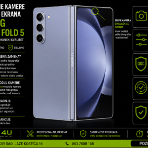 zamena selfie kamere spoljašnjeg ekrana Samsung Galaxy Z Fold 5 Novi Sad Phone4U servis