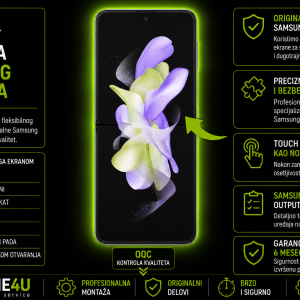 zamena velikog ekrana Samsung Galaxy Z Flip 4 Novi Sad Phone4U servis