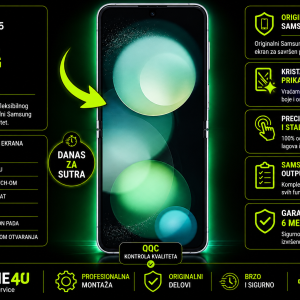 zamena velikog ekrana Samsung Galaxy Z Flip 5 Novi Sad Phone4U servis
