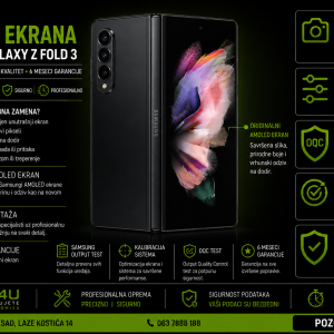 zamena velikog ekrana Samsung Galaxy Z Fold 3 Novi Sad Phone4U servis
