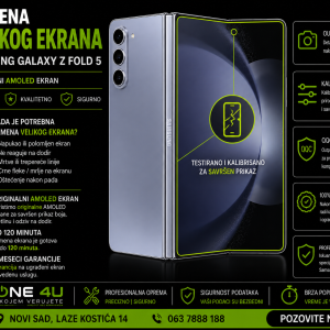 zamena velikog ekrana Samsung Galaxy Z Fold 5 Novi Sad Phone4U servis