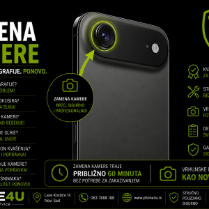 zamena kamere iPhone Air Novi Sad Phone4U servis kamera ne fokusira mutne fotografije