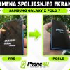 Zamena spoljašnjeg ekrana Samsung Galaxy Z Fold 7 originalnim delom u Phone4U servisu