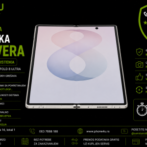 popravka softvera Z Fold 8 Ultra Samsung Galaxy Phone4U Novi Sad