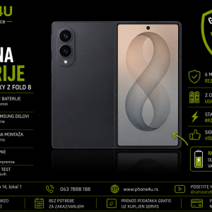 zamena baterije Samsung Galaxy Z Fold 8 Phone4U Novi Sad