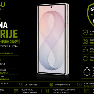 zamena baterije Samsung Galaxy Z Fold 8 Ultra Phone4U Novi Sad
