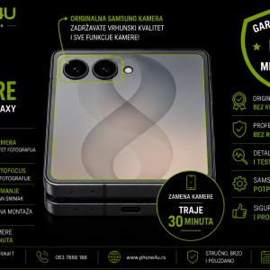 zamena kamere Samsung Galaxy Z Flip 8 Novi Sad Phone4U originalna Samsung kamera