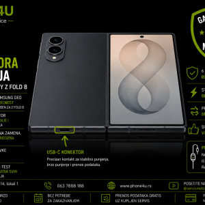 zamena konektora punjenja Samsung Galaxy Z Fold 8 Phone4U Novi Sad