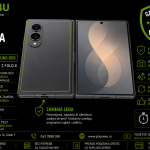 zamena leđa Samsung Galaxy Z Fold 8 Phone4U Novi Sad