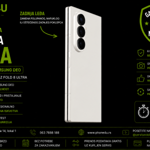 zamena leđa Z Fold 8 Ultra Samsung Galaxy Phone4U
