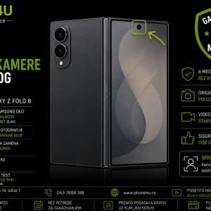 zamena selfie kamere spoljnog ekrana Z Fold 8 Phone4U Novi Sad