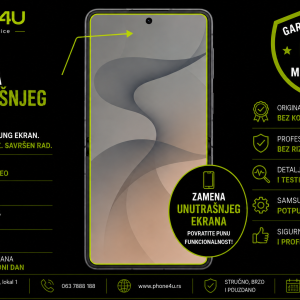 zamena unutrašnjeg ekrana Samsung Galaxy Z Flip 8 Novi Sad Phone4U originalni Samsung ekran