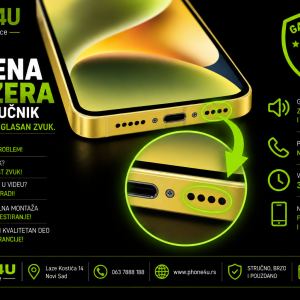 zamena buzzera za iPhone 14 Phone4U servis Novi Sad
